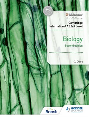 cover image of Cambridge International AS & a Level Biology Student's Book
